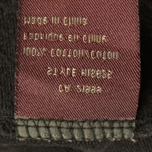 Vintage Y2K Track Jacket Black Red Striped Velour Trim Zip Front Ring Pull Small - Picture 8 of 9